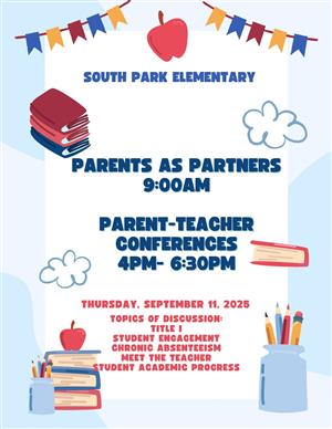 Parents As Partners Flyer