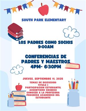 Parents As Partners Flyer- Spanish