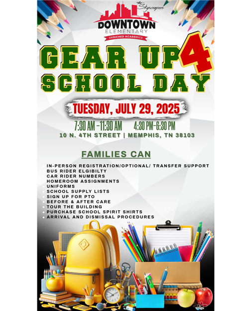 Gear Up for School Day