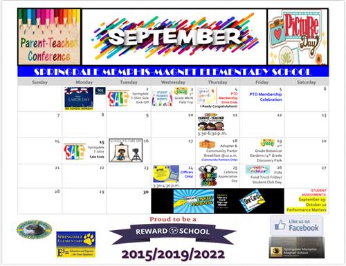 September Calendar 2025