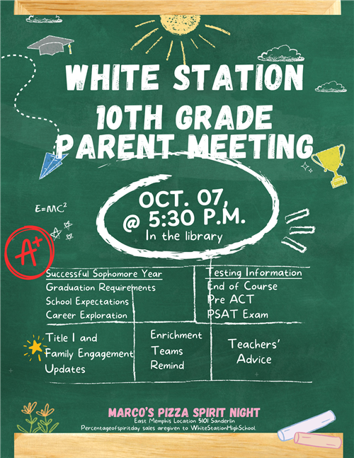 sophomore parent meeting
