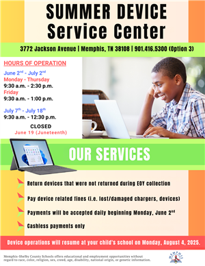 Summer Device Service Center