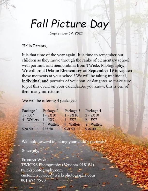 Fall Picture Day