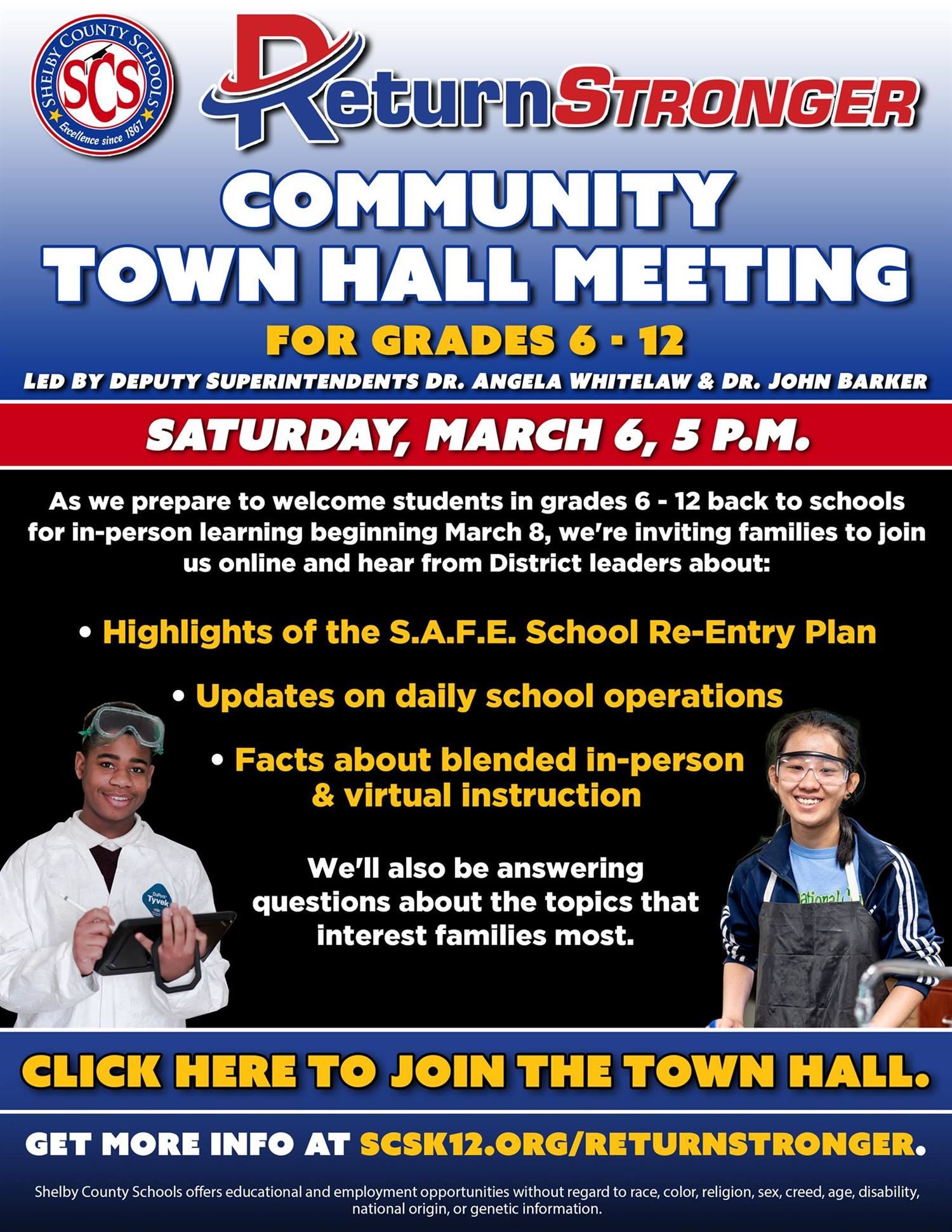 6-12 community town hall 6-12 community town hall
