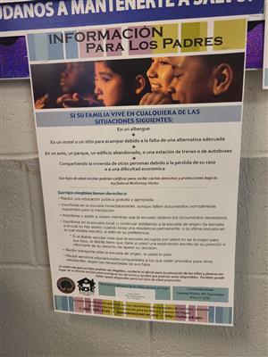 Displaced Students (Spanish)