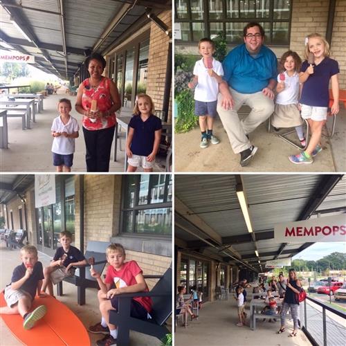 teachers and students at Mempops 
