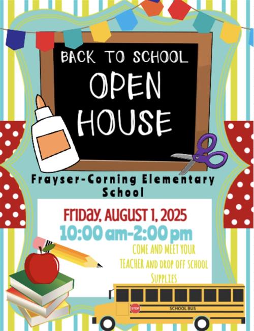 Back to School Open House