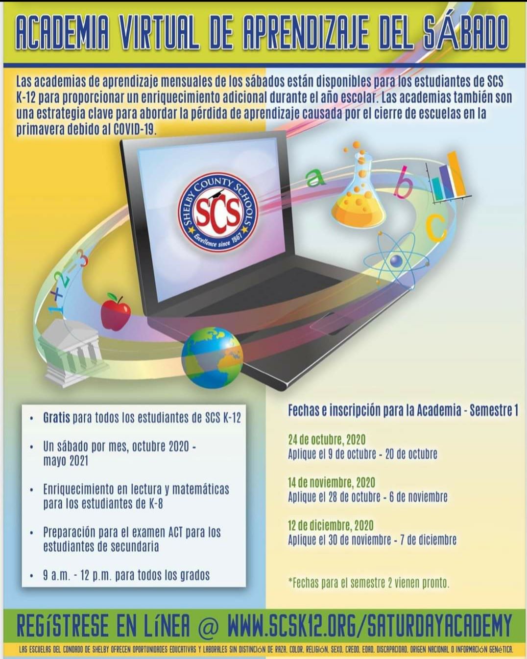 Academia Virtual de Aprenzdizaje del Sabado Academia Virtual de Aprenzdizaje del Sabado