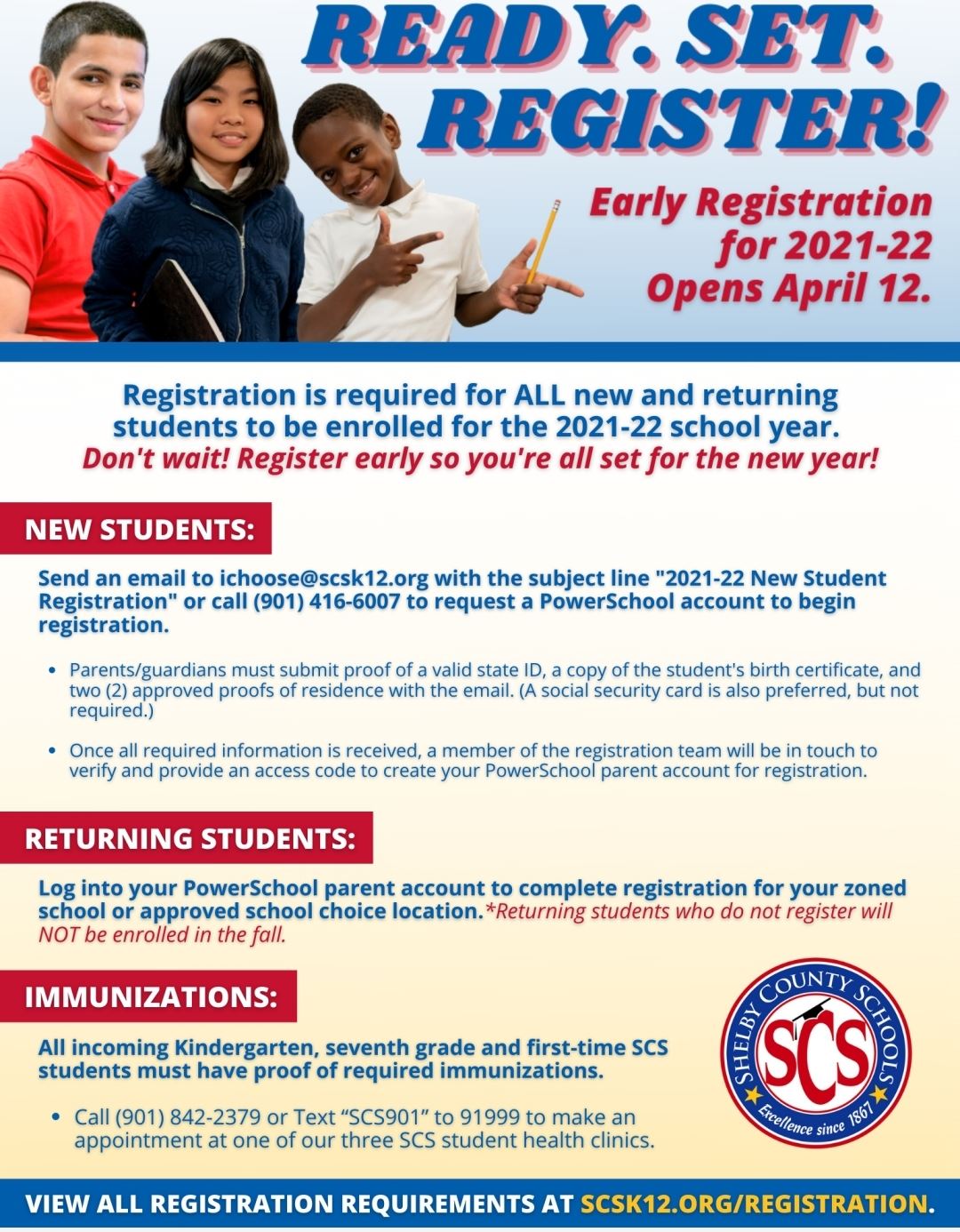 Ready, Set, Register!!!! Ready, Set, Register!!!!