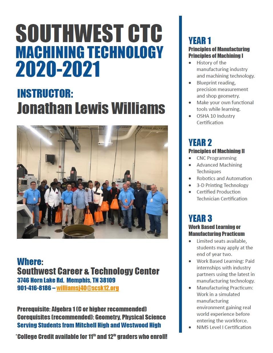 Machining Flyer 