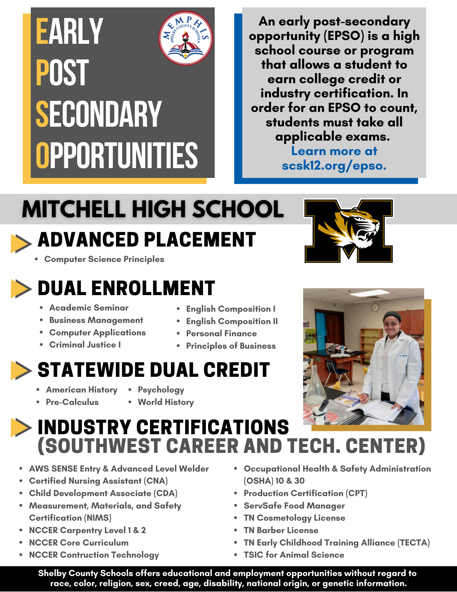 Early Postsecondary Opportunities / Early Postsecondary Opportunities