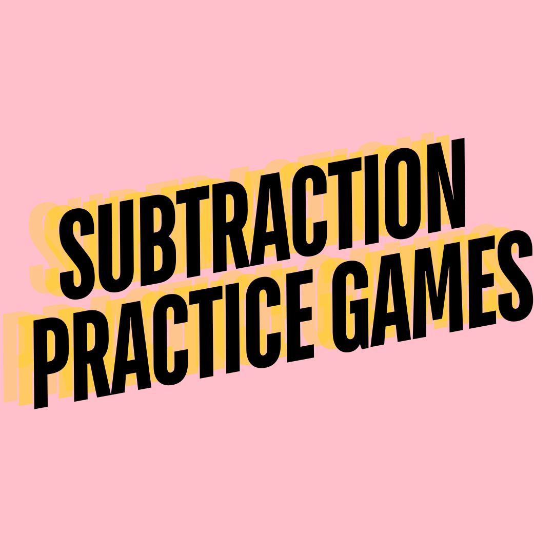 Subtraction Practice Games