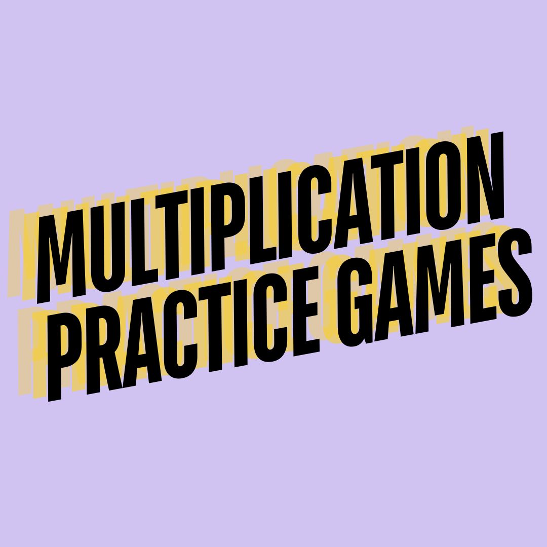 Multiplication Fact Practice Games