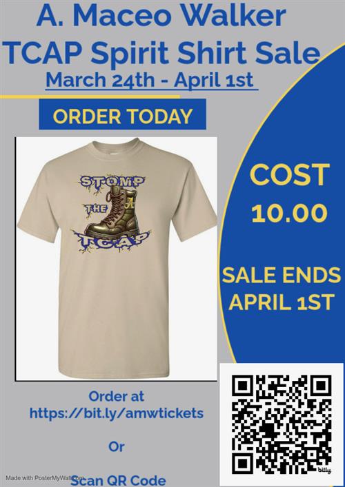 TCAP Spirit Shirt